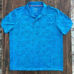 Tommy Bahama Men Pineapple Palm Coast Classic Fit Short Sleeve Polo